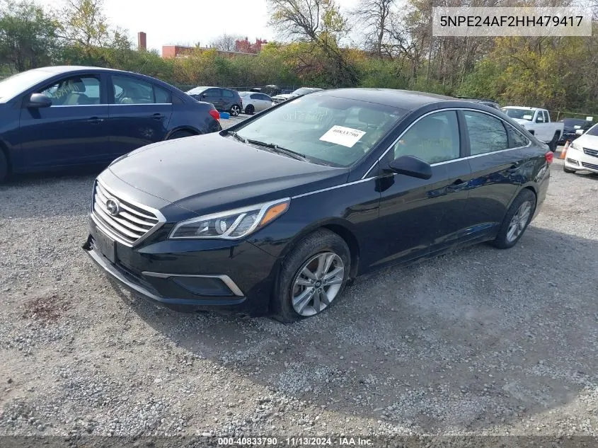 5NPE24AF2HH479417 2017 Hyundai Sonata Se