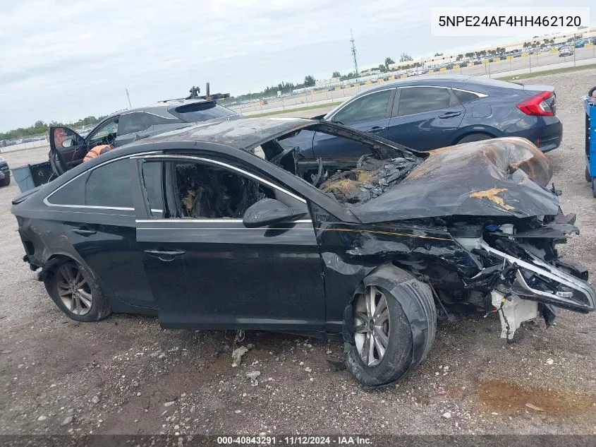 2017 Hyundai Sonata Se VIN: 5NPE24AF4HH462120 Lot: 40843291