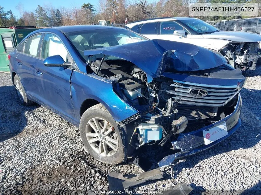 5NPE24AF1HH466027 2017 Hyundai Sonata Se