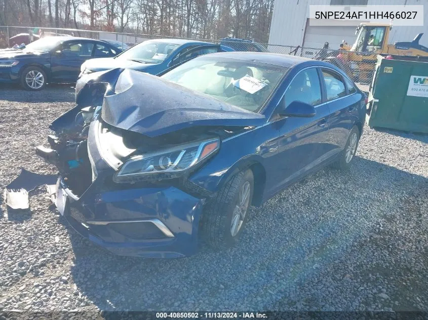 5NPE24AF1HH466027 2017 Hyundai Sonata Se