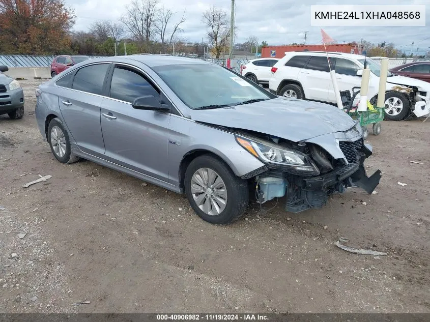 2017 Hyundai Sonata Hybrid Se VIN: KMHE24L1XHA048568 Lot: 40906982