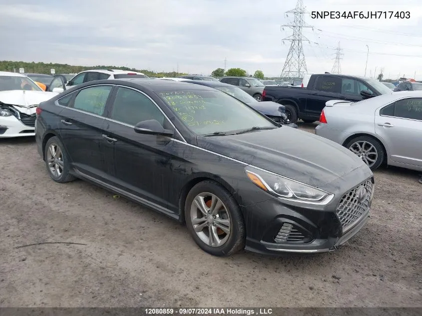 2018 Hyundai Sonata 2.4 Sport VIN: 5NPE34AF6JH717403 Lot: 12080859