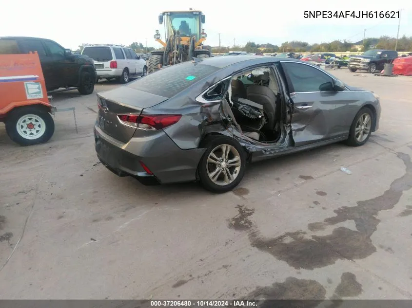 5NPE34AF4JH616621 2018 Hyundai Sonata Sel