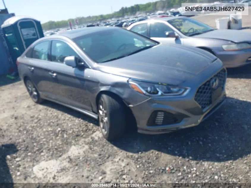 2018 Hyundai Sonata Sport 2.0T VIN: 5NPE34AB5JH627429 Lot: 39463714