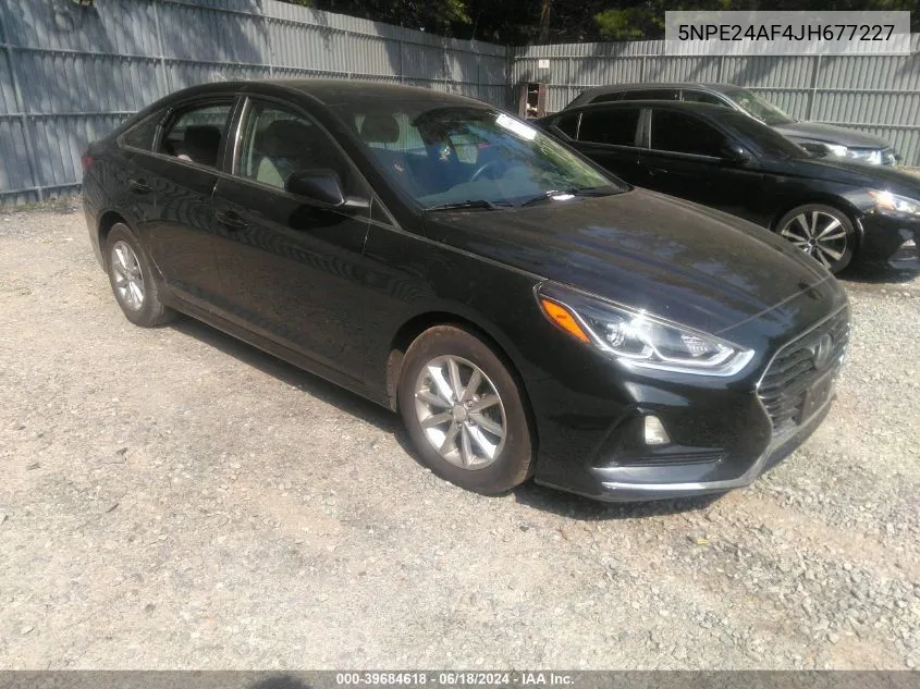 2018 Hyundai Sonata Se VIN: 5NPE24AF4JH677227 Lot: 39684618