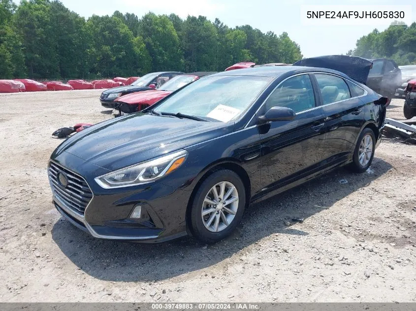 5NPE24AF9JH605830 2018 Hyundai Sonata Se