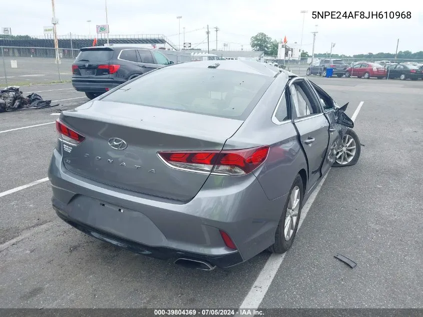 5NPE24AF8JH610968 2018 Hyundai Sonata Se