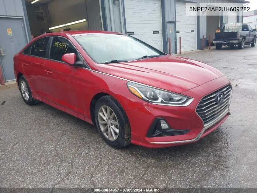 5NPE24AF2JH609282 2018 Hyundai Sonata Se