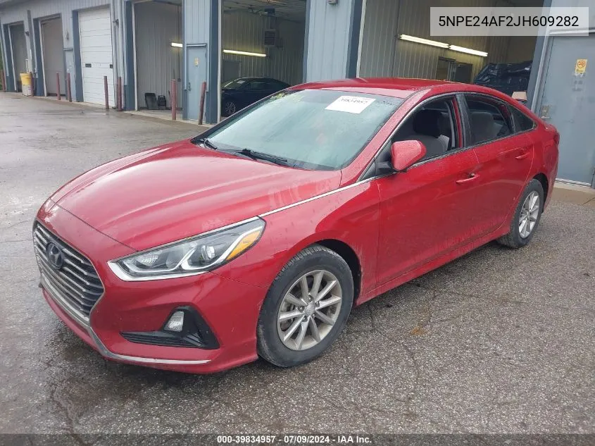 5NPE24AF2JH609282 2018 Hyundai Sonata Se