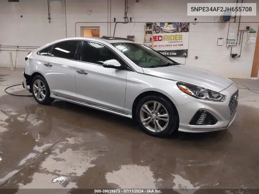 2018 Hyundai Sonata Sport VIN: 5NPE34AF2JH655708 Lot: 39839673