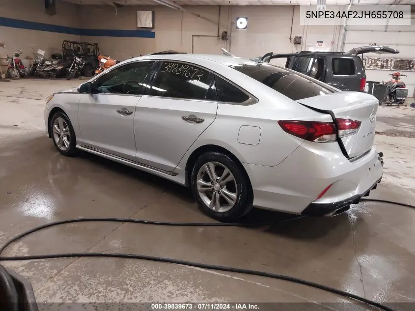 2018 Hyundai Sonata Sport VIN: 5NPE34AF2JH655708 Lot: 39839673