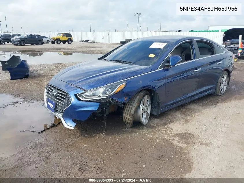 5NPE34AF8JH659956 2018 Hyundai Sonata Sel