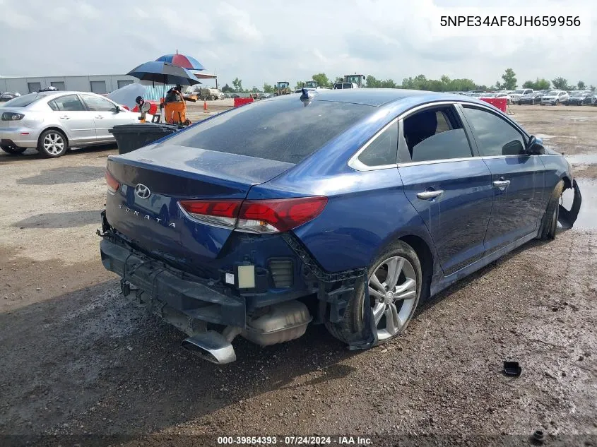 5NPE34AF8JH659956 2018 Hyundai Sonata Sel