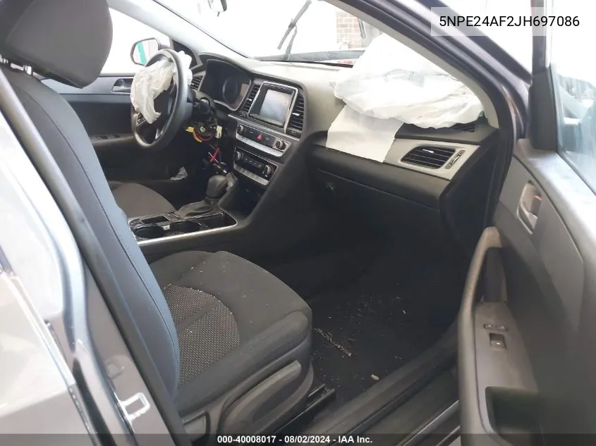 5NPE24AF2JH697086 2018 Hyundai Sonata Se