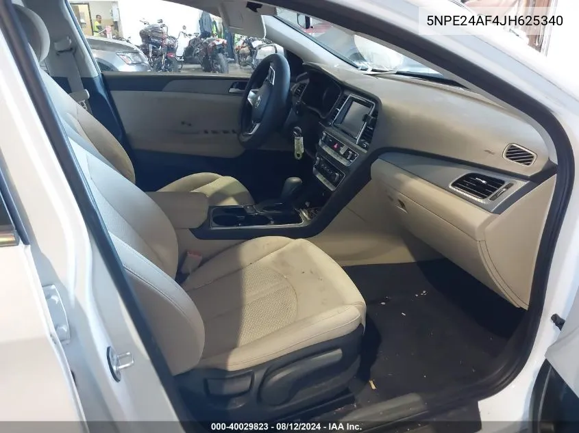 5NPE24AF4JH625340 2018 Hyundai Sonata Se