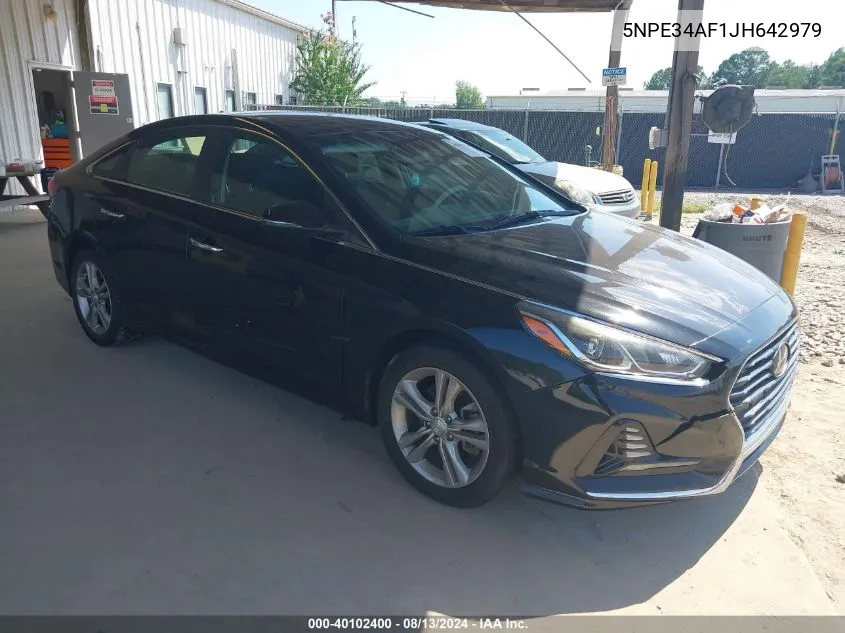 5NPE34AF1JH642979 2018 Hyundai Sonata Sel