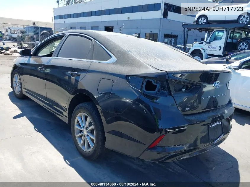 5NPE24AF9JH717723 2018 Hyundai Sonata Se