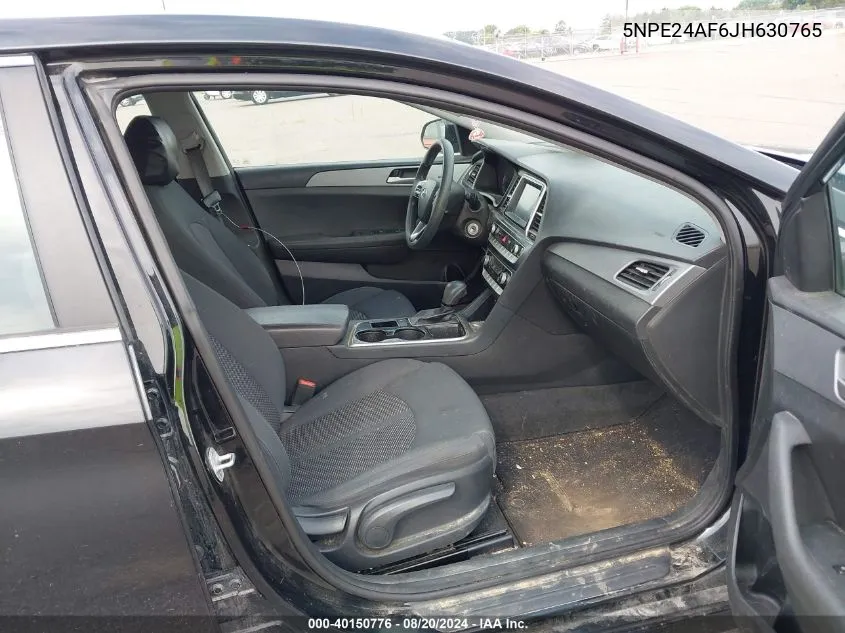 5NPE24AF6JH630765 2018 Hyundai Sonata Se