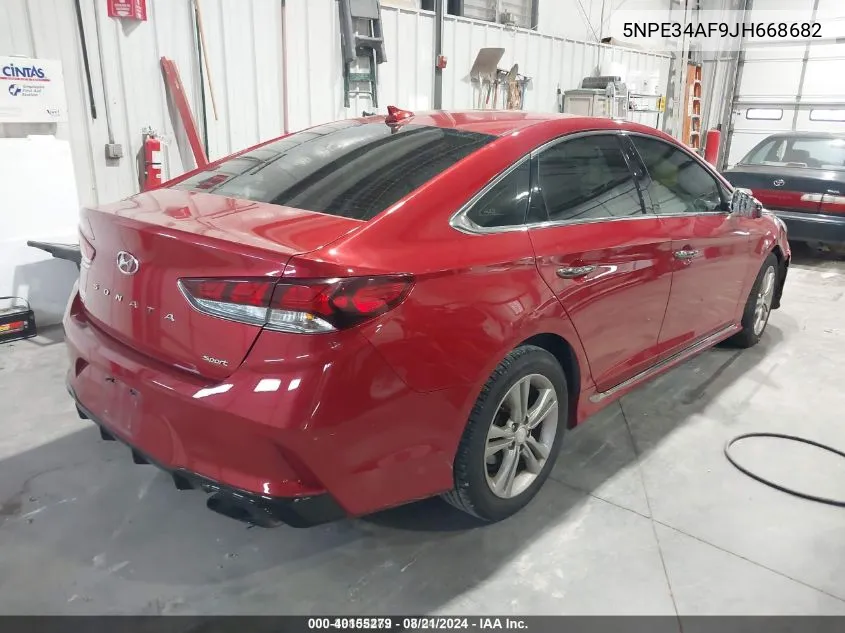 5NPE34AF9JH668682 2018 Hyundai Sonata Sport