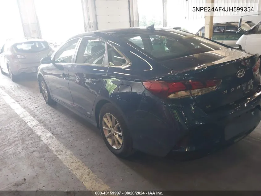 5NPE24AF4JH599354 2018 Hyundai Sonata Se