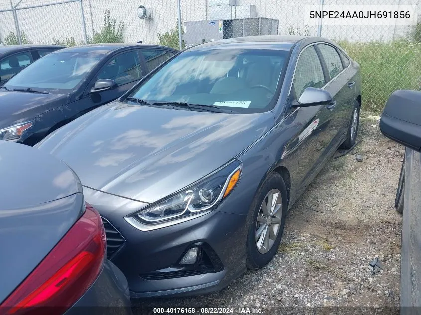 2018 Hyundai Sonata Eco VIN: 5NPE24AA0JH691856 Lot: 40176158