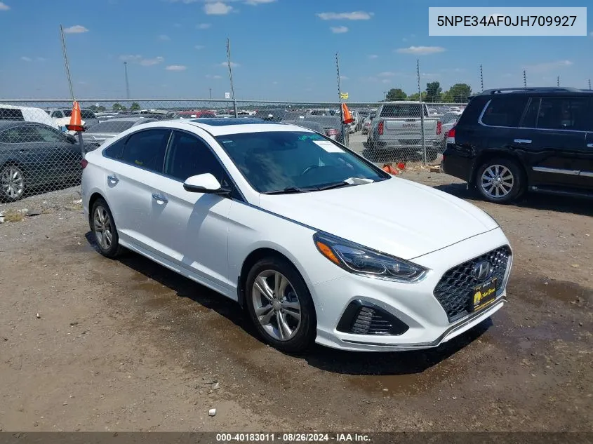 5NPE34AF0JH709927 2018 Hyundai Sonata Limited