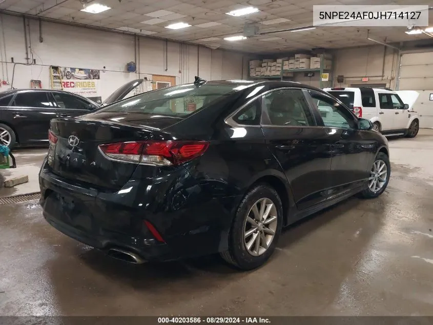 5NPE24AF0JH714127 2018 Hyundai Sonata Se