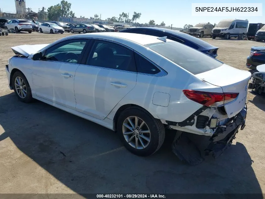 5NPE24AF5JH622334 2018 Hyundai Sonata Se