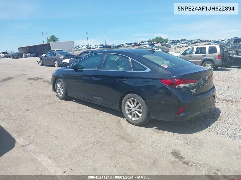 5NPE24AF1JH622394 2018 Hyundai Sonata Se