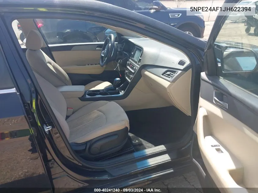 5NPE24AF1JH622394 2018 Hyundai Sonata Se