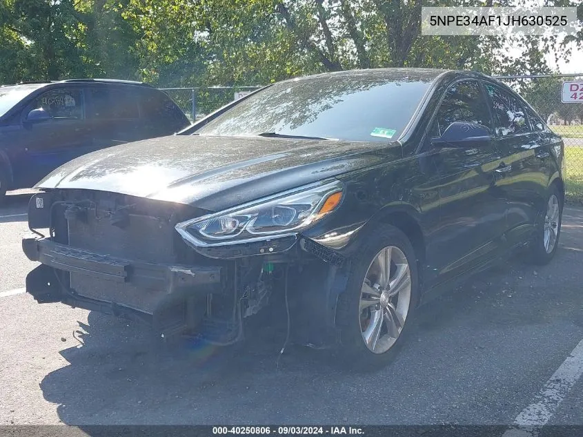 5NPE34AF1JH630525 2018 Hyundai Sonata Limited