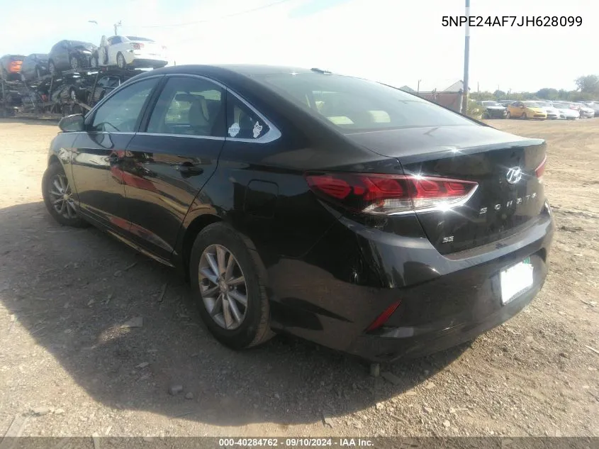 2018 Hyundai Sonata Se VIN: 5NPE24AF7JH628099 Lot: 40284762