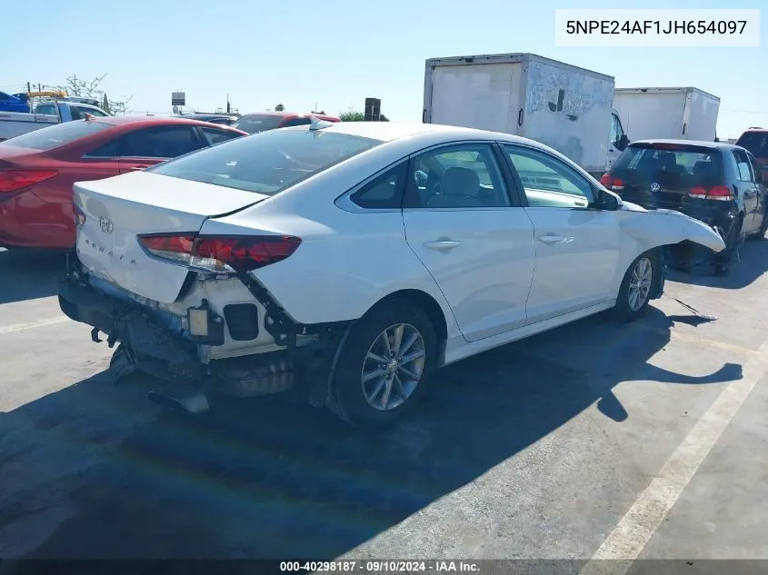 5NPE24AF1JH654097 2018 Hyundai Sonata Se