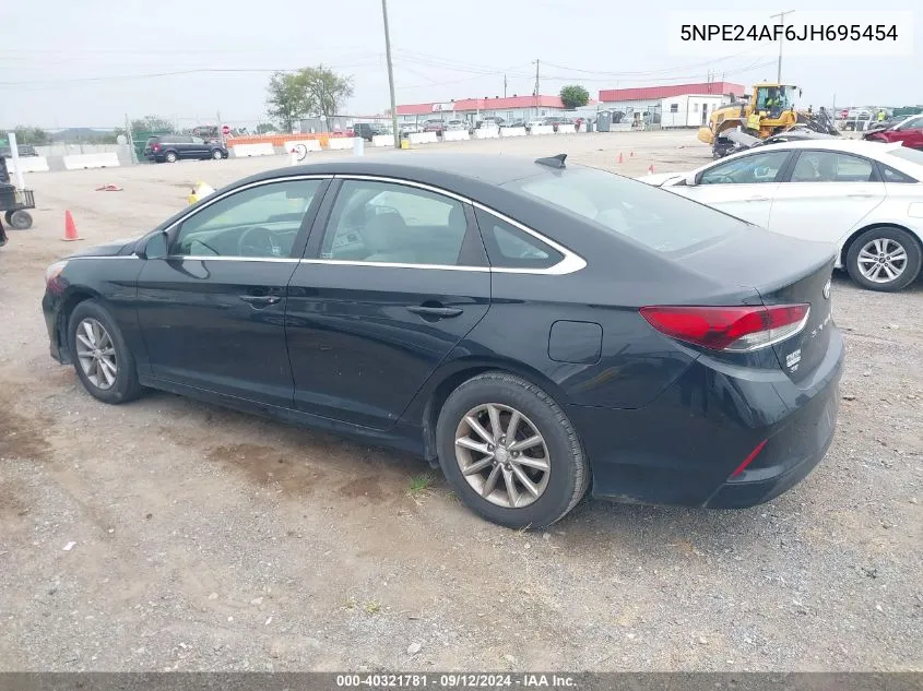 5NPE24AF6JH695454 2018 Hyundai Sonata Se