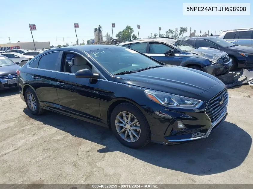 5NPE24AF1JH698908 2018 Hyundai Sonata Se