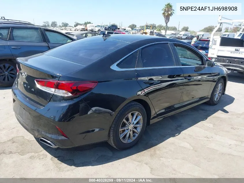 5NPE24AF1JH698908 2018 Hyundai Sonata Se