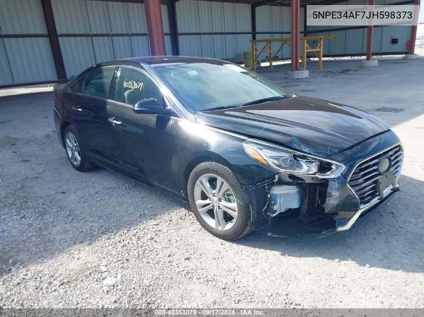 2018 Hyundai Sonata Limited VIN: 5NPE34AF7JH598373 Lot: 40353079