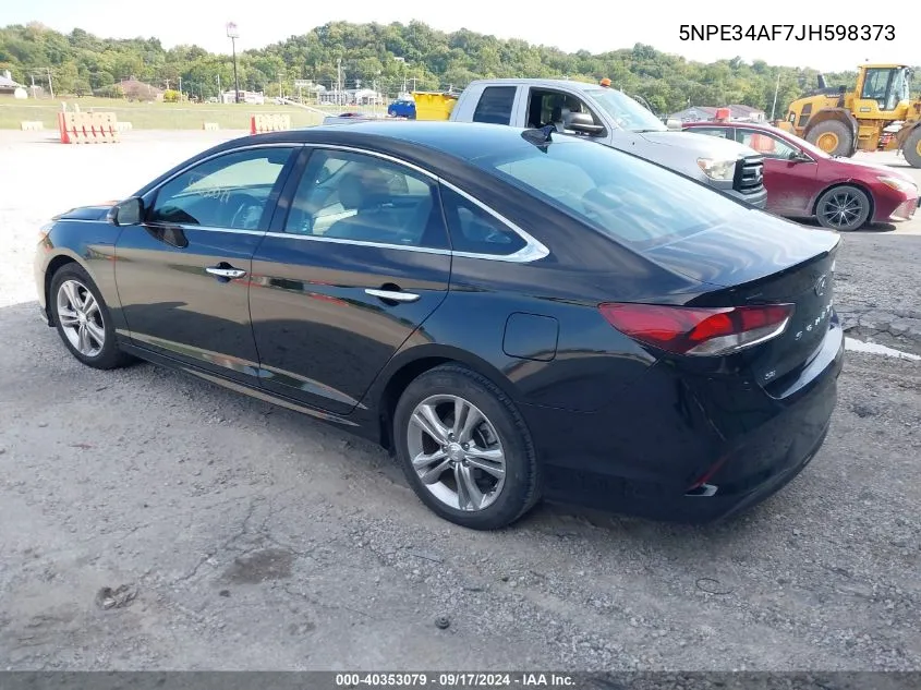 5NPE34AF7JH598373 2018 Hyundai Sonata Limited