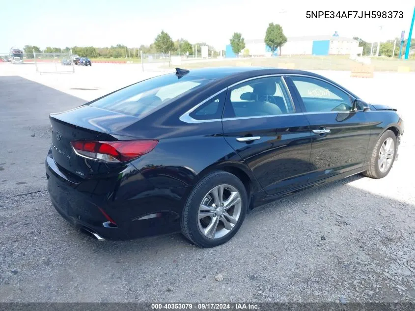 5NPE34AF7JH598373 2018 Hyundai Sonata Limited