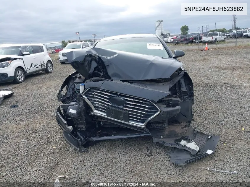 5NPE24AF8JH623882 2018 Hyundai Sonata Se