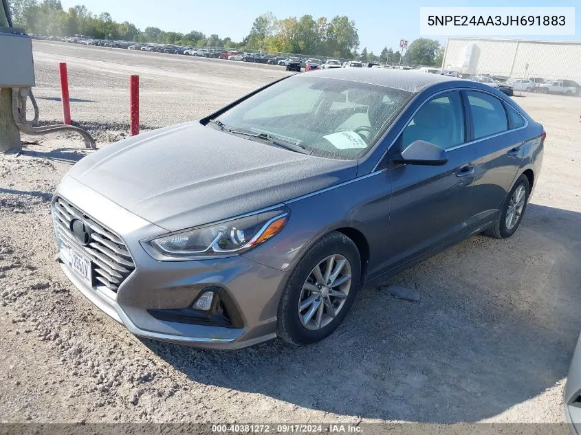 5NPE24AA3JH691883 2018 Hyundai Sonata Eco