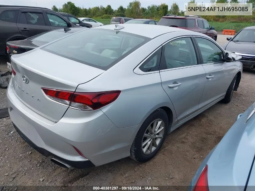 2018 Hyundai Sonata Se VIN: 5NPE24AF1JH695085 Lot: 40381297