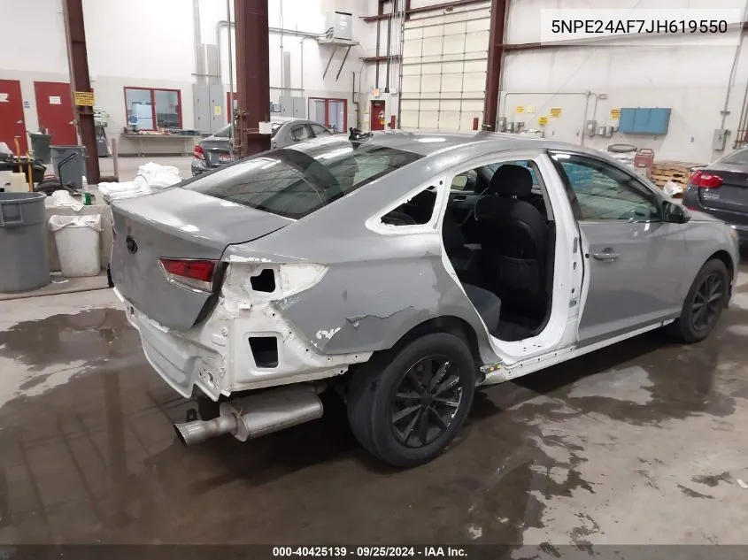 5NPE24AF7JH619550 2018 Hyundai Sonata Se