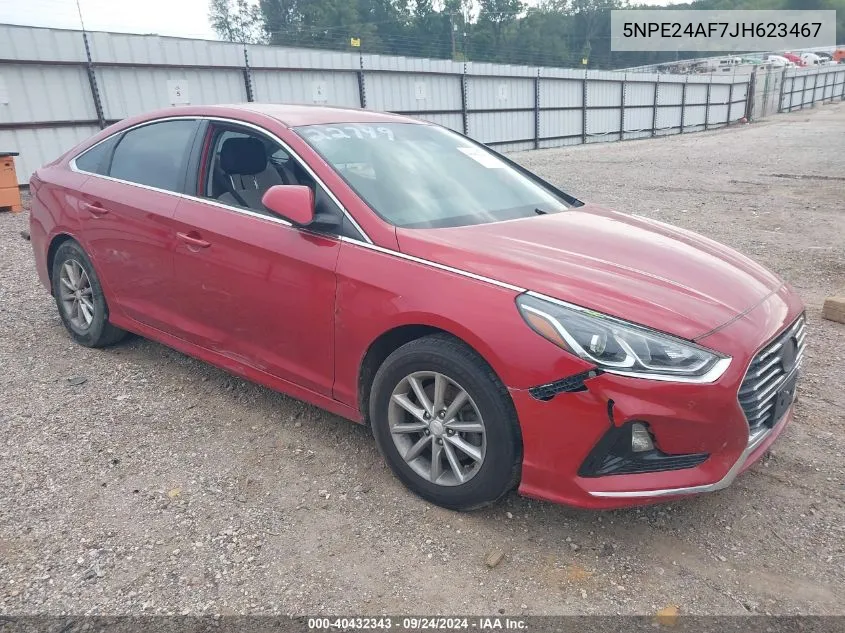 5NPE24AF7JH623467 2018 Hyundai Sonata Se