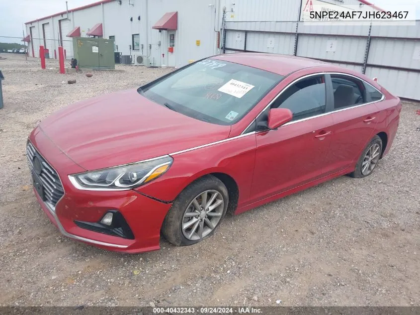 5NPE24AF7JH623467 2018 Hyundai Sonata Se