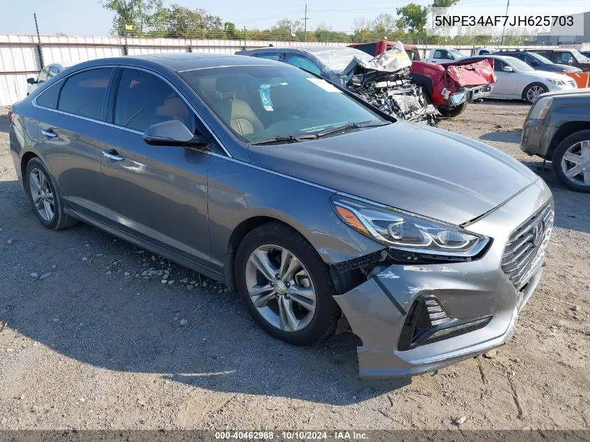 2018 Hyundai Sonata Limited VIN: 5NPE34AF7JH625703 Lot: 40462988