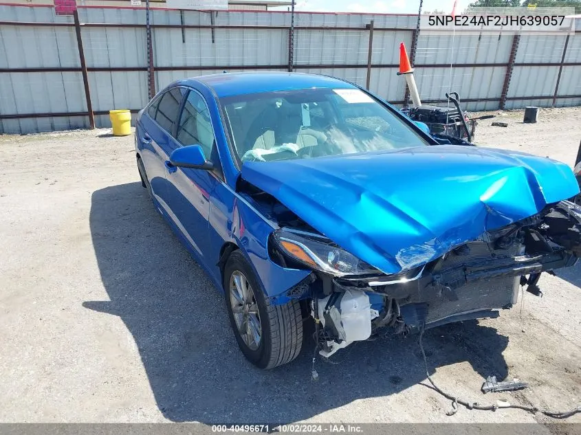 5NPE24AF2JH639057 2018 Hyundai Sonata Se