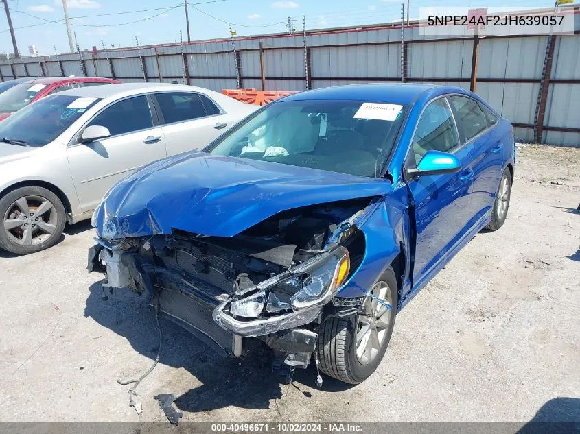 5NPE24AF2JH639057 2018 Hyundai Sonata Se