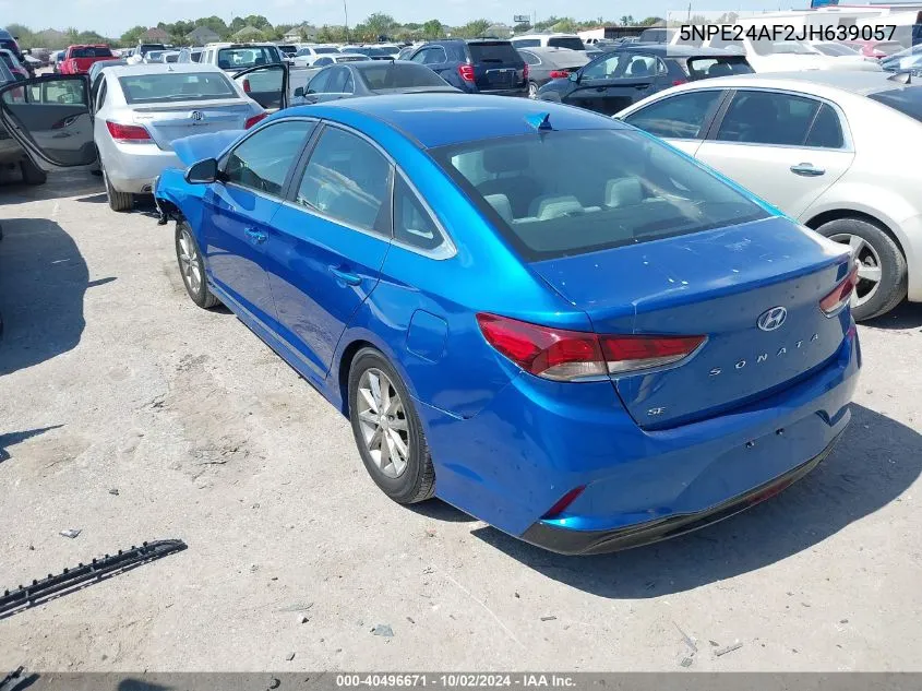 2018 Hyundai Sonata Se VIN: 5NPE24AF2JH639057 Lot: 40496671