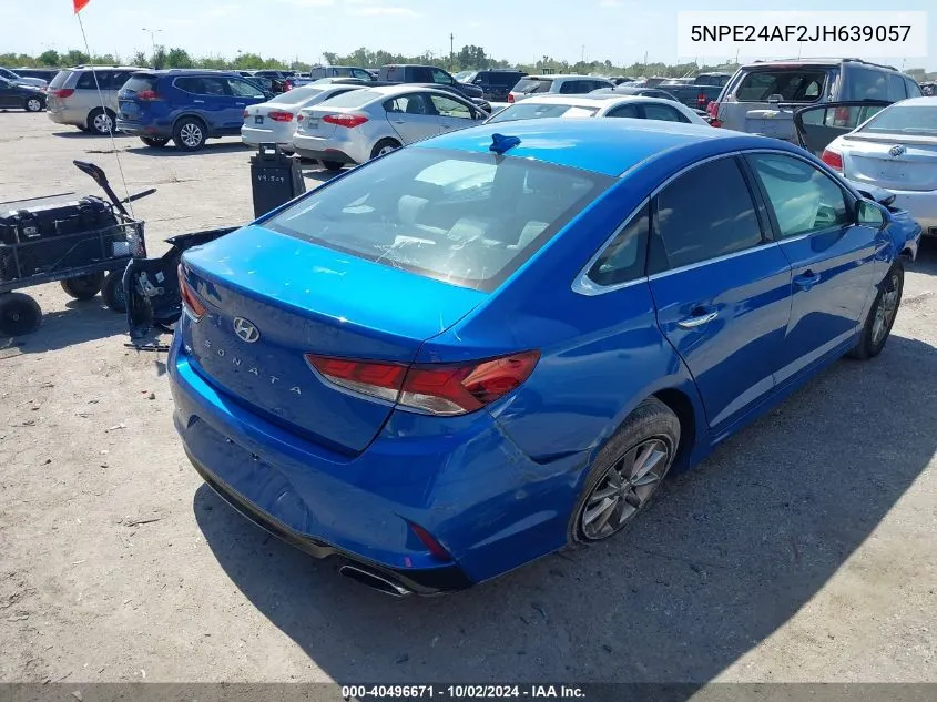 5NPE24AF2JH639057 2018 Hyundai Sonata Se